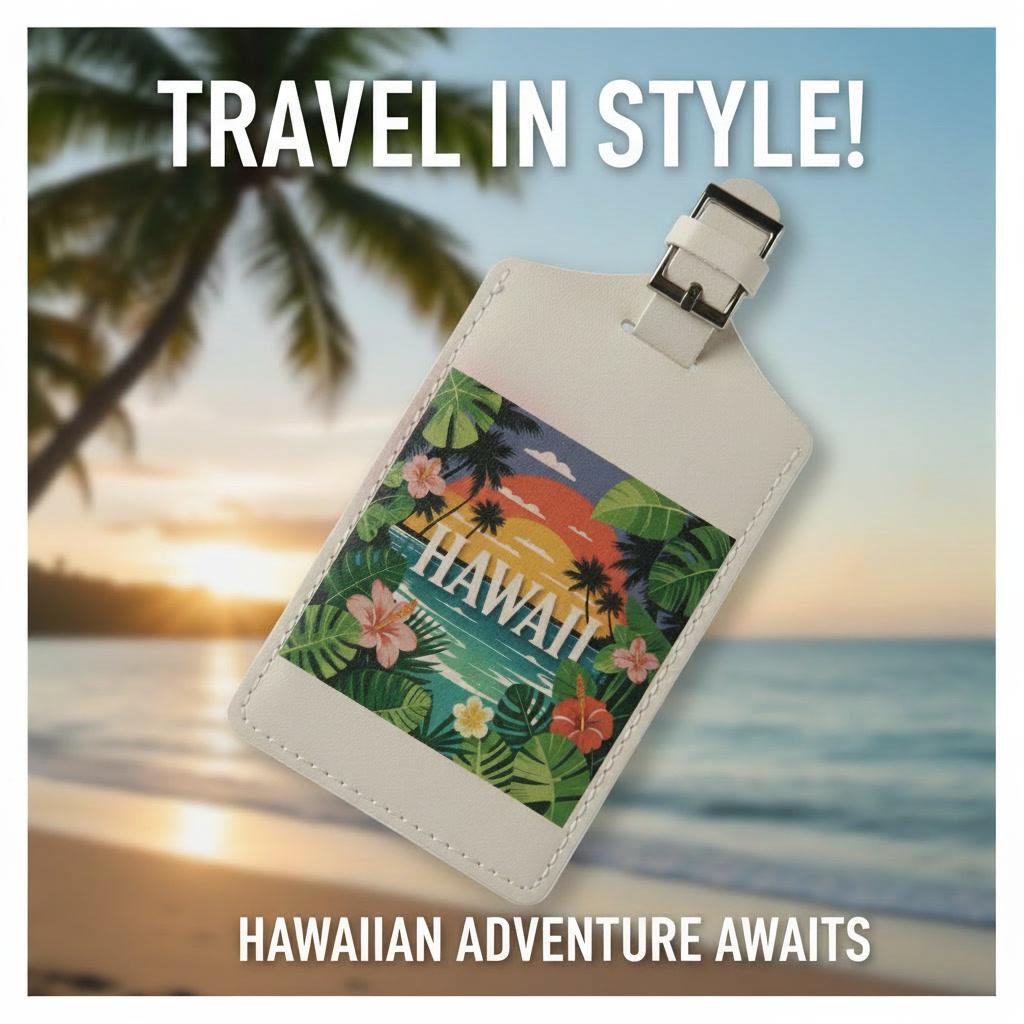 Luggage Tags for Hawaii - Etsy