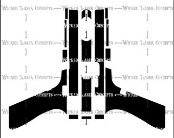 Glock 35 gen 3 blank template