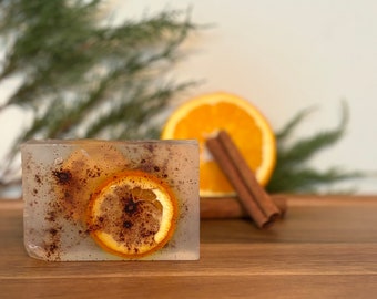 Cinnamon orange soap