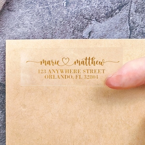 Wedding Gold Address Labels, Wedding Address Return Label, Custom Address Label Sticker for Invitation Card, Save the Dates, Bridal Shower