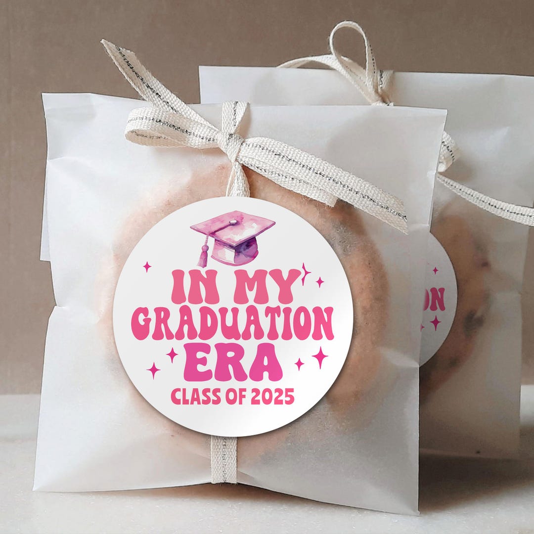 Custom Graduation Stickers/graduation Party Favor Sticker/class of 2025 ...