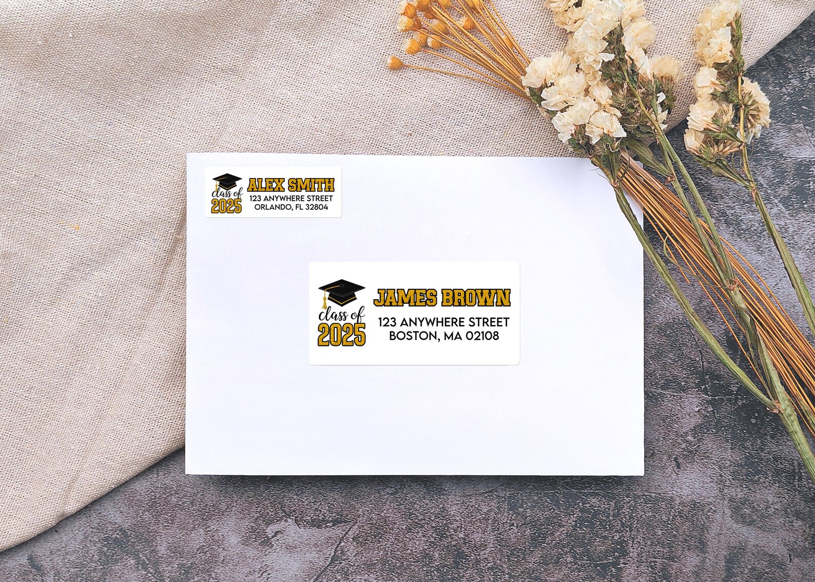 Grad Address Labels Graduation Address Labels/graduation Return Address Labels/graduate ...