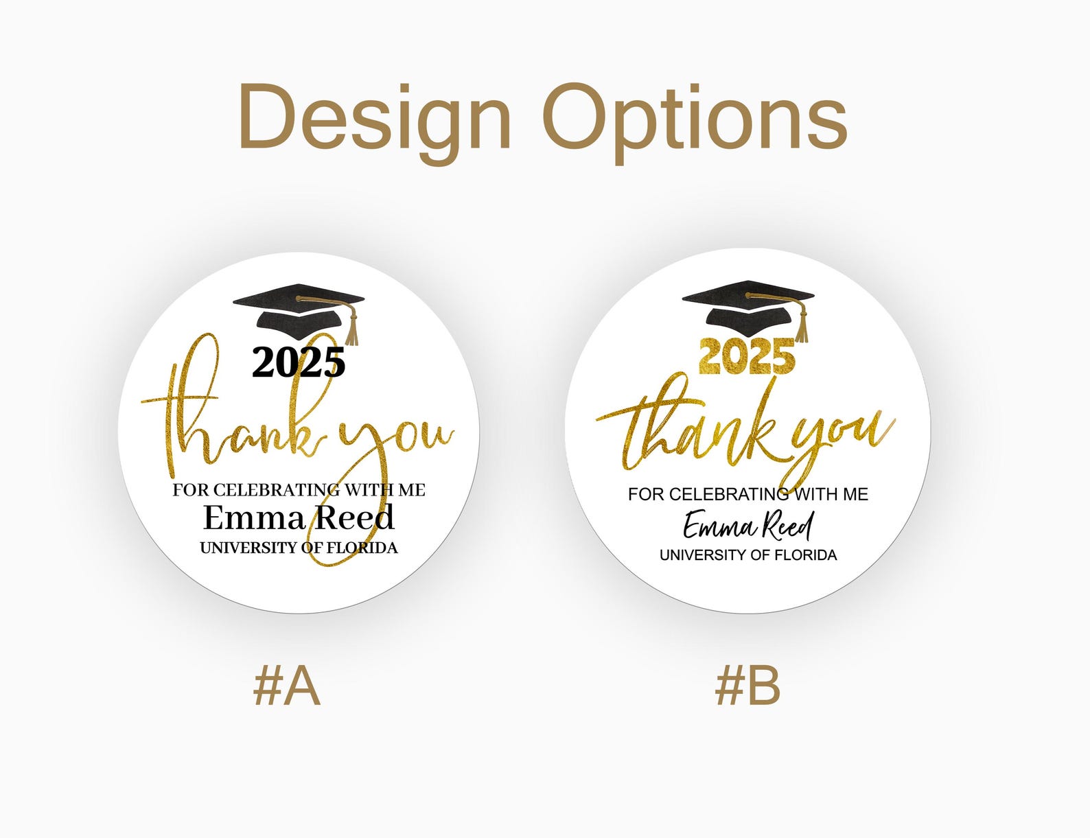 Graduation Stickers/custom Graduation Labels/graduation Decorations ...