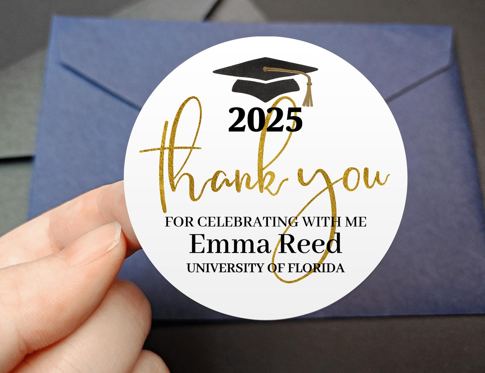Graduation Stickers/custom Graduation Labels/graduation Decorations ...
