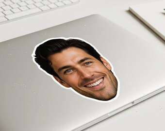 Custom Face Stickers, Personalized Party Favors, Waterproof, Bachelor Party, Stocking Stuffer, Goodie Bag, Gift Budget, Journal, Scheduler