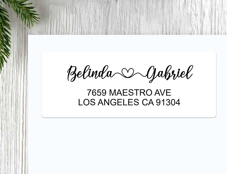 Personalized Mailing Address Labels for Wedding Invitations Save the ...