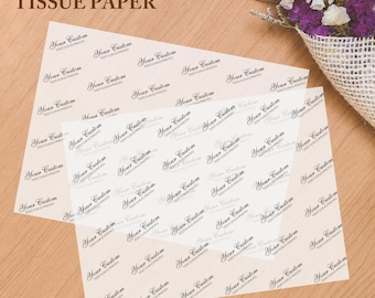 Personalisiertes A4 Logo Seidenpapier/Benutzerdefiniertes Seidenpapier/Business Wrap/Business Stationery/benutzerdefiniertes Verpackungspapier/Seidenpapier mit Logo