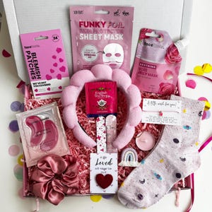 Pamper Hamper For  Her, Self Care Gift Box, Tween Present, Personalised Birthday Letterbox Gift, For Mum, For Wife, Teenage Gift
