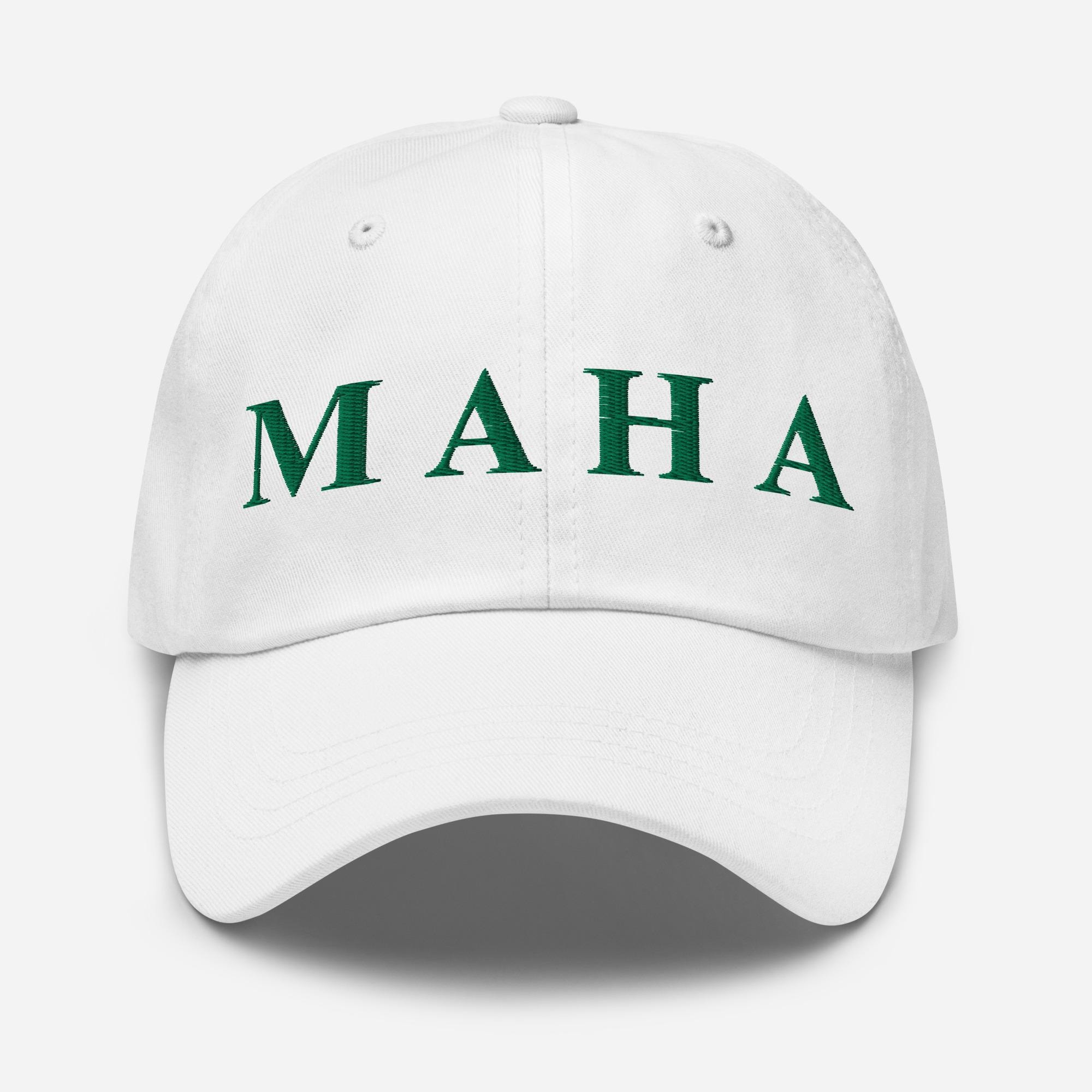 MAHA embroidered dad hat