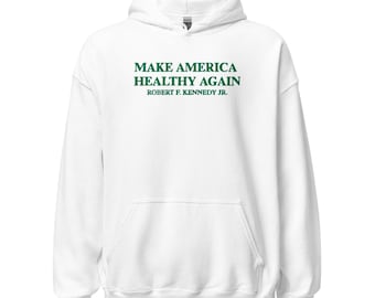 Make America Healthy Again Embroidered sweatshirt hoodie