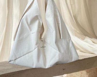 XXL Canvas Bag, Off White Canvas Bag, Shoulder Canvas Bag