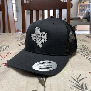 Texas State Truckers Hat, Texas Baseball Cap, Embroidered Texas Hat, The Lone Star State Hat, Texas Truckers Hat, Love Texas Hat, Texas Home