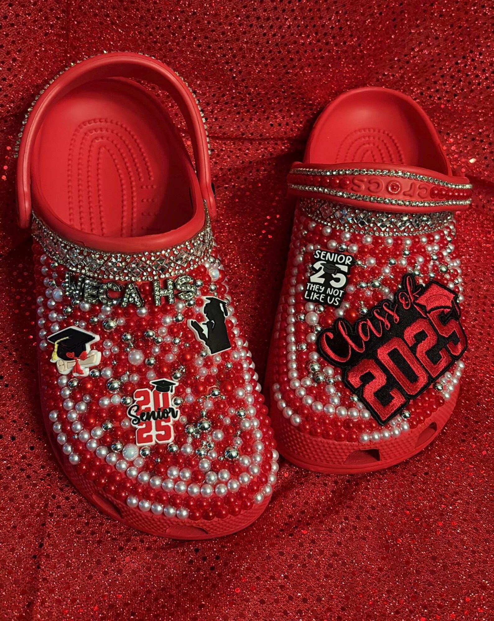 Graduation Crocs - Etsy