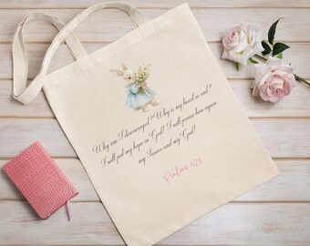 Coquette Tote Bag Christian Tote Bag Christian Girl Gifts Christian Bag Market Bag Tote Bag Pattern Canvas Bag Shoulder Christian Gifts