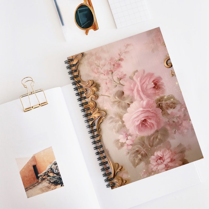 Pink Coquette Journal Aesthetic Coquette Notebook Gift for Her Shabby ...