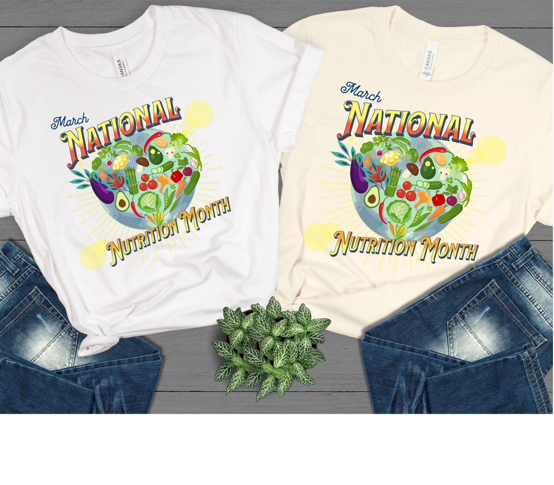 National Nutrition Month Shirt Group Dietitian Tshirt Gift for Dietary Team Nutritionist Shirt 