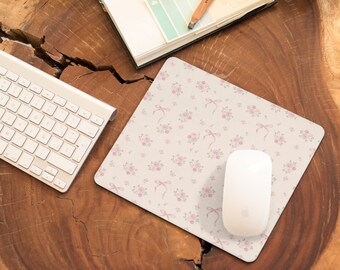 Coquette Desk Mat Coquette Room Decor Coquette Gift Cute Mouse Pad Pink Desk Mat Coquette Mouse Pad Dollette Gift For Coquette Aesthetic