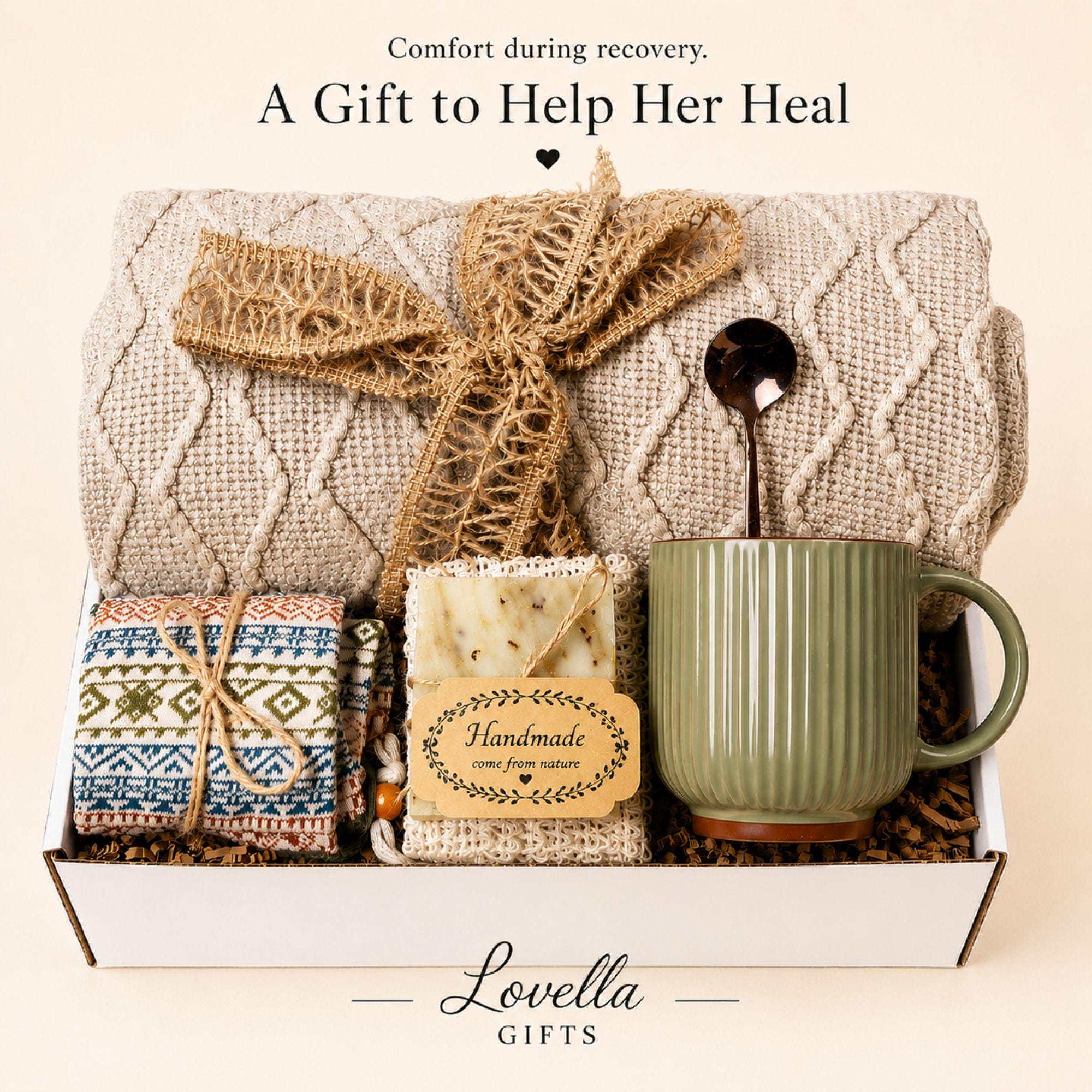 Post Surgery Gift Box Recovery Care Package for Her Get Well Soon ...