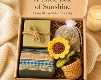 Sunshine Gift Box Cheer Up Gift Thinking of You Care Package Encouragement Gift Hug in a Box Friend Gift