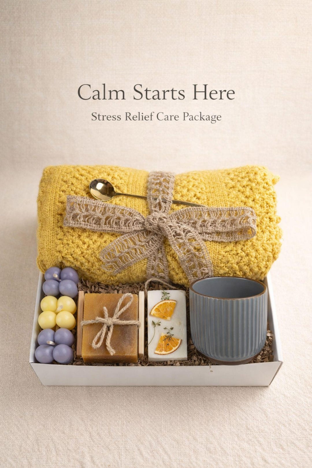 Relaxation Spa Gift Box Self Care Care Package Stress Relief Gift for ...