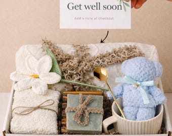 Get Well Soon Gift Box Surgery Recovery Care Package Self Care Comfort Gift Basket