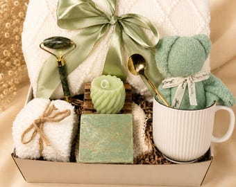 Get Well Soon Gift Box, Surgery Recovery for Her, Thinking of You Care Package, Comfort Gift Basket, Sympathy Care Package, Spa Gift Set