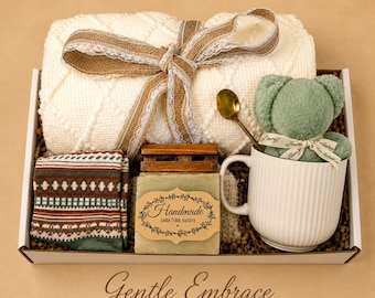 Get Well Soon Gift Box for Women, Recovery Care Package, Thinking of You Gift Basket, Cancer Care Package, Sympathy Gift