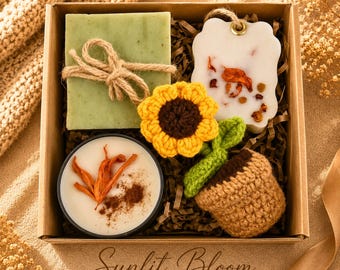 Fall Hygge Gift Set, Thanksgiving Spa Gift Box for Women, Cozy Autumn Care Package, Thinking of You, Birthday Gift for Her, Thank You Gift