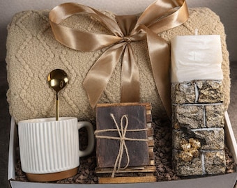 Loss of Husband Gift Box Sympathy Care Package Memorial Comfort Support for Widow