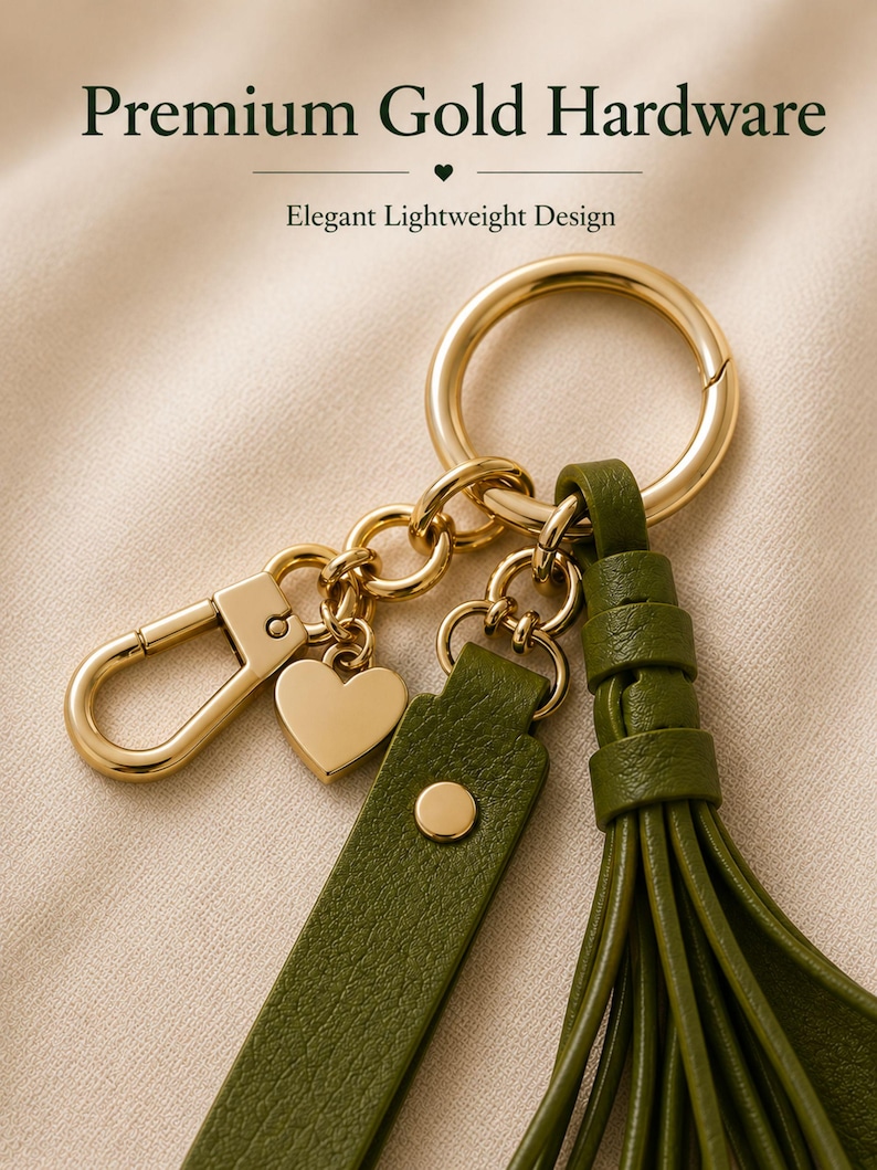 White floral bag charm with leather flowers and gold hardware, elegant purse charm accessory for women, luxury handbag charm with tassel, aesthetic white keychain for tote bag, trendy flower purse accessory, feminine handbag decoration, modern leather floral keychain, gift for her, cute white purse charm, boutique style bag accessory, minimal elegant keychain for handbags, stylish floral charm for purse, luxury fashion bag accessory