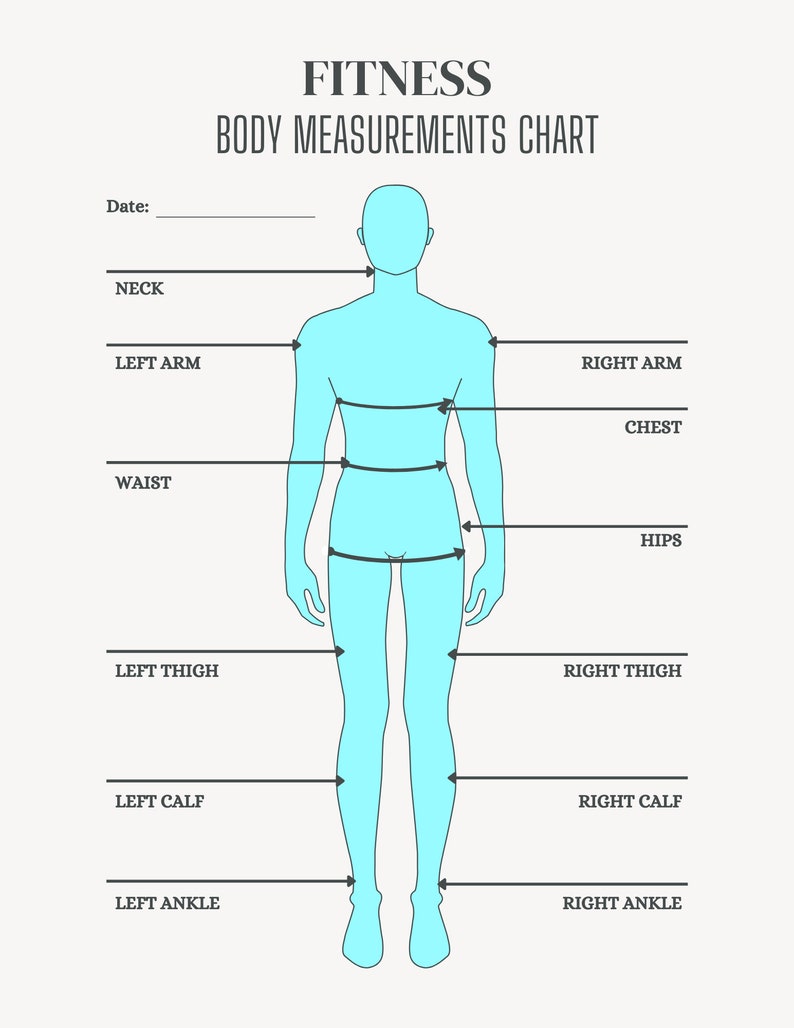 simple weight tracker template