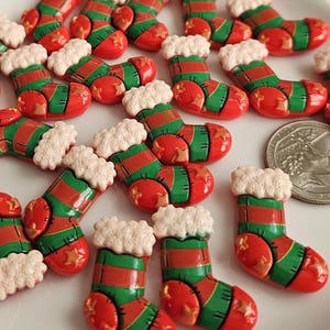 Christmas Stocking Cabochon