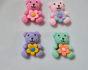 Teddy Bear With A Flower