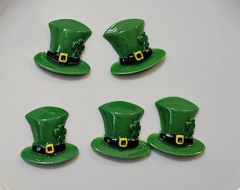 Saint Patrick's Day Leprechaun hat cabochon