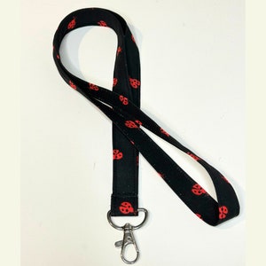 Fabric Lanyard, Lanyard for Teachers, Lanyard Keychain, Lanyard for Keys, Lanyard Nurse