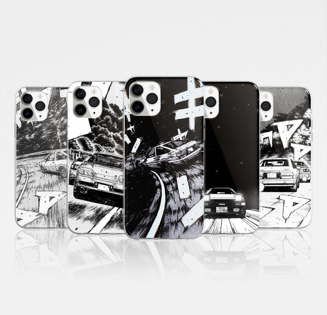 JDM Phone Case Initial D Japanese Car Cover Fit for iPhone 15 Pro Max ...