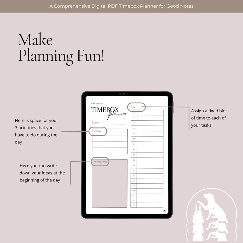 Timebox Planner Elon Musk's Time Blocking Method To-do - Etsy