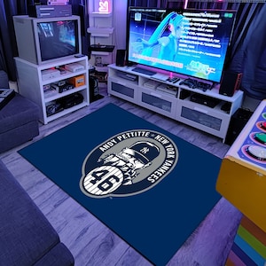 New York Yankees Rug, MLB Rug, Baseball Rug, Sports Rug, Christmas Gift Rug, Home Decor Rug, Gift Rug, Custom Rug, Area Rug