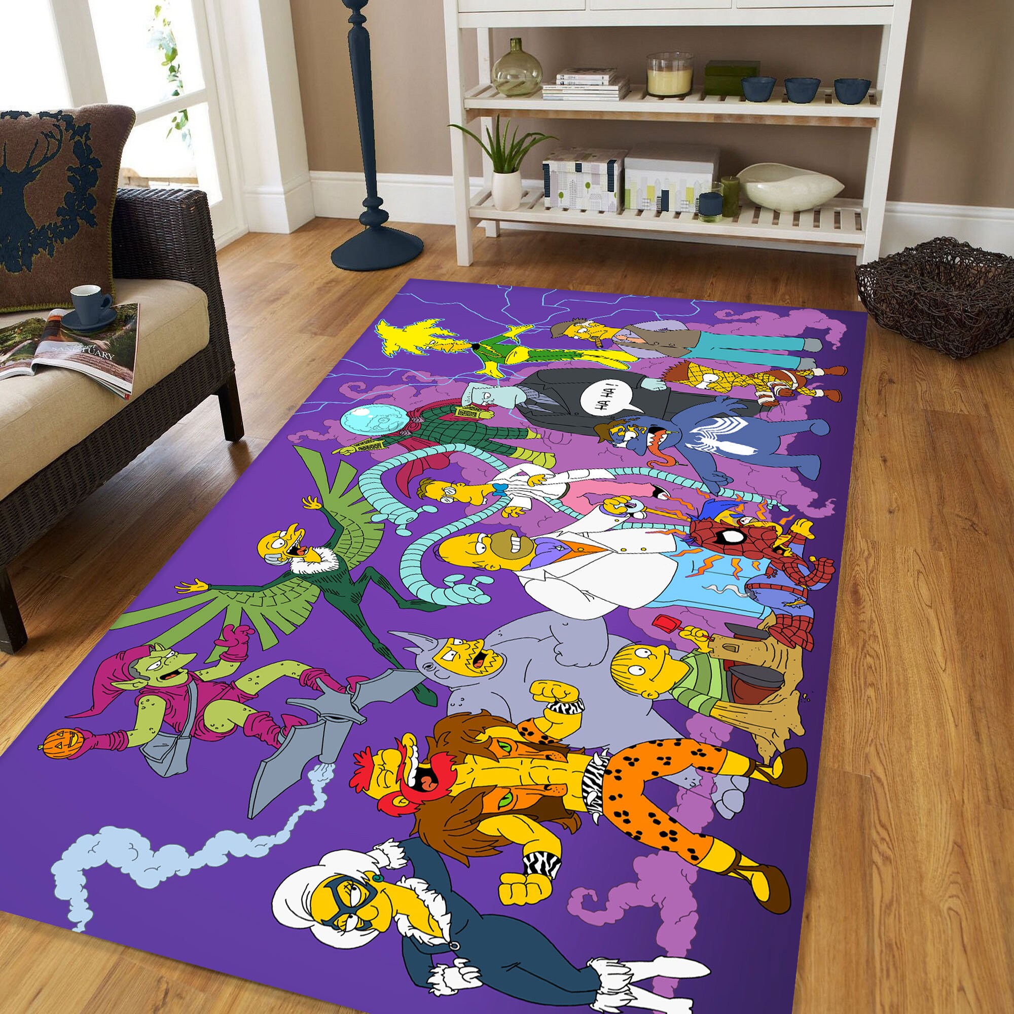 The Simpsons Rug, the Simpsons Characters, the Simpsons Artwork ...