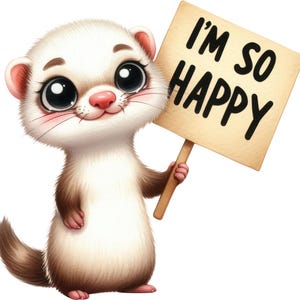 Happy Funny Animal Stickers – Cute Animals as Wall Decals & Car Stickers