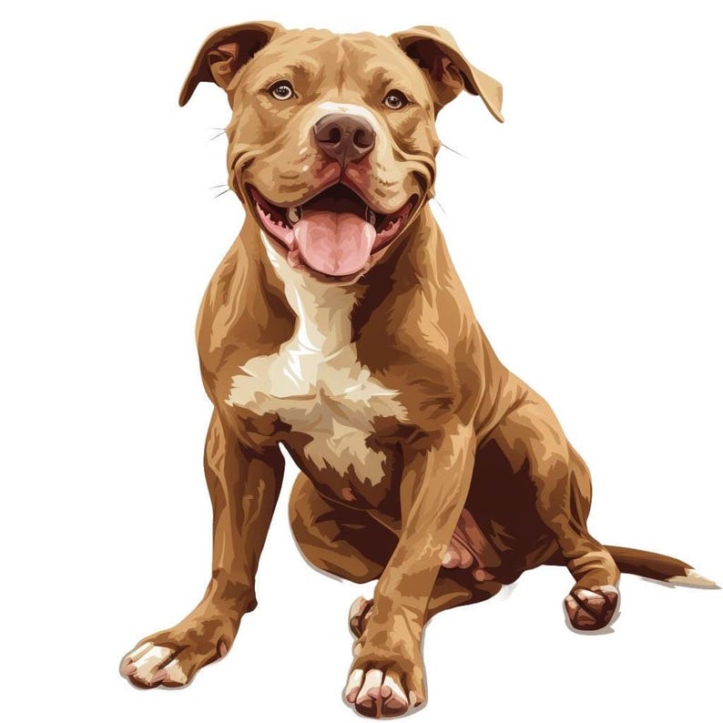 Adesivo per auto American Pit Bull Terrier, adesivo per cani resistente alle intemperie in vinile, durevole e antigraffio, regalo perfetto per gli amanti dei pitbull. immagine 1