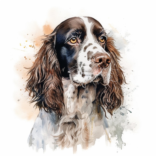 English Springer Spaniel Auto Aufkleber Hunde Sticker