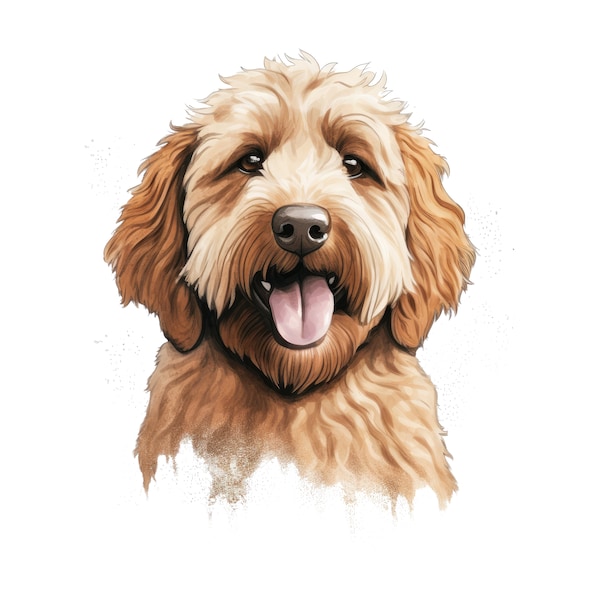 Australian Labradoodle Auto Aufkleber Hunde Sticker