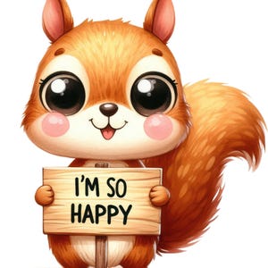 Happy Funny Animal Stickers – Cute Animals as Wall Decals & Car Stickers