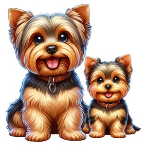 Mother and Baby Dog Car Sticker Dog Sticker - Etsy