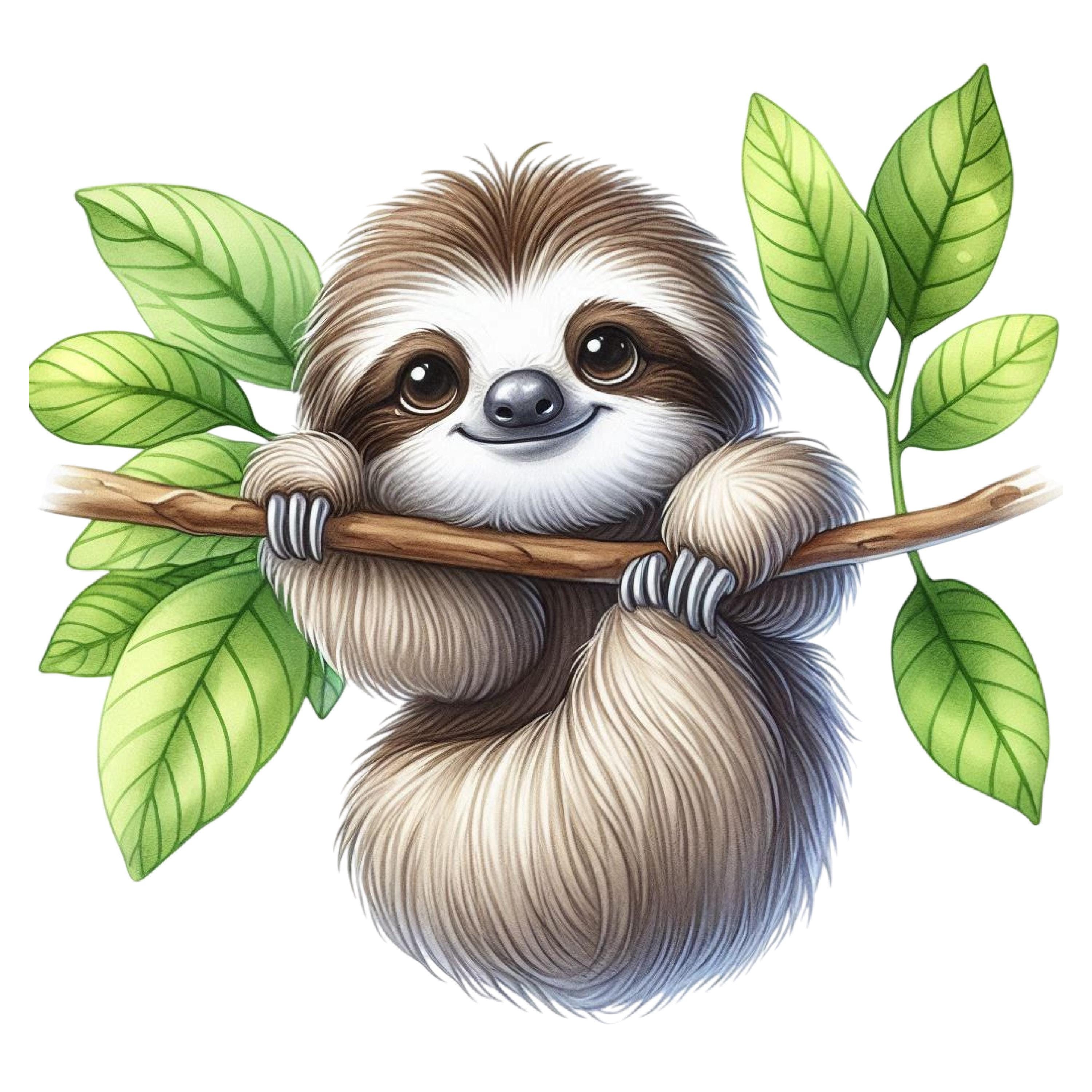 Sloth car decal - Etsy México, image size:3000x2999