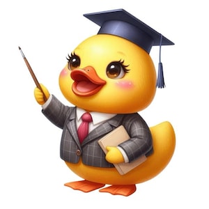 Cute rubber duck stickers – funny rubber duck wall decal DIY & car sticker!