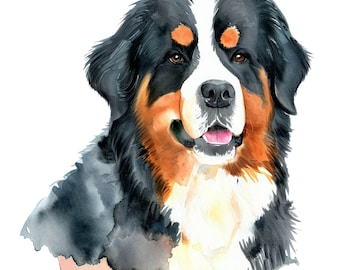 Berner Sennenhond auto sticker hond sticker