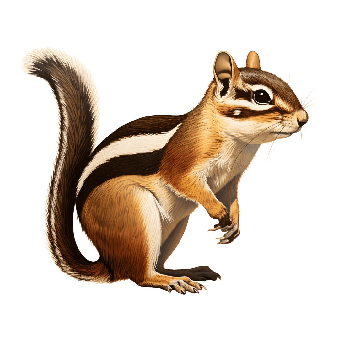 Chipmunk Sticker 5X Chipmunk Stickers Car Decals Woodland Animal Cute Vinyl Waterproof ...
