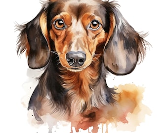 Dachshund Car Sticker – Weatherproof Dog Sticker for Car Window Laptop – Gift Idea for Dachshund Lovers & Dog Friends